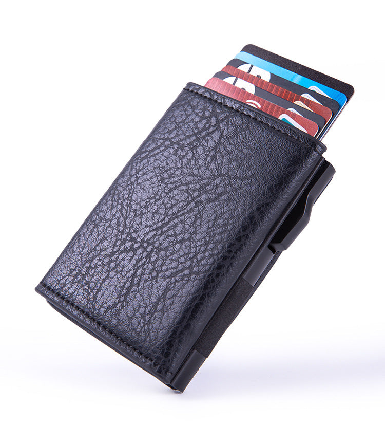Slim RFID Wallet Card Holder with Money Clip