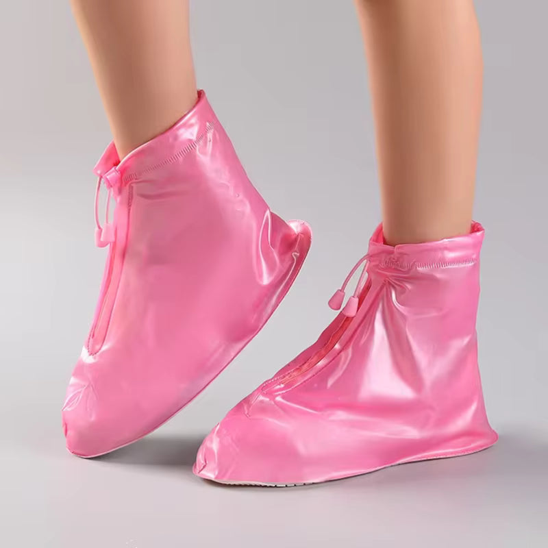 Premium Waterproof Rain Shoe Covers (Anti-Slip & Reusable)