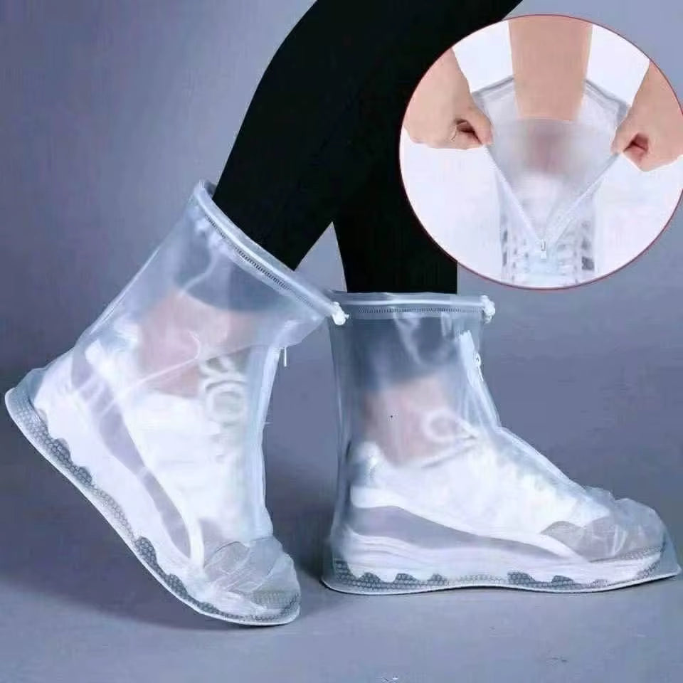 Premium Waterproof Rain Shoe Covers (Anti-Slip & Reusable)