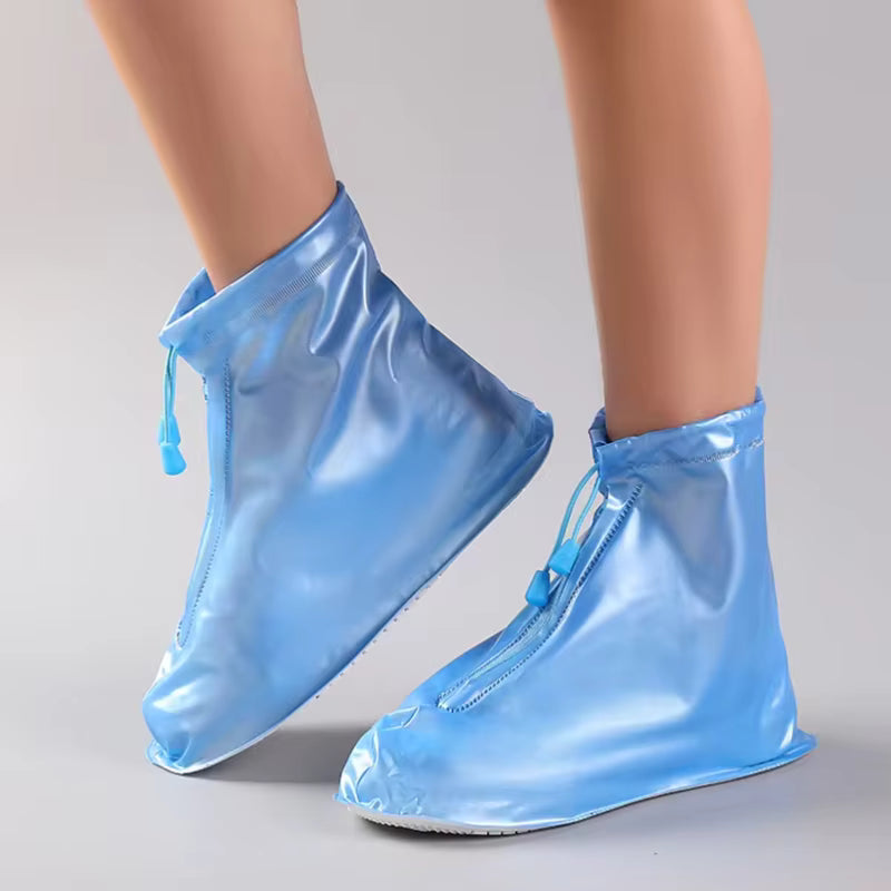 Premium Waterproof Rain Shoe Covers (Anti-Slip & Reusable)