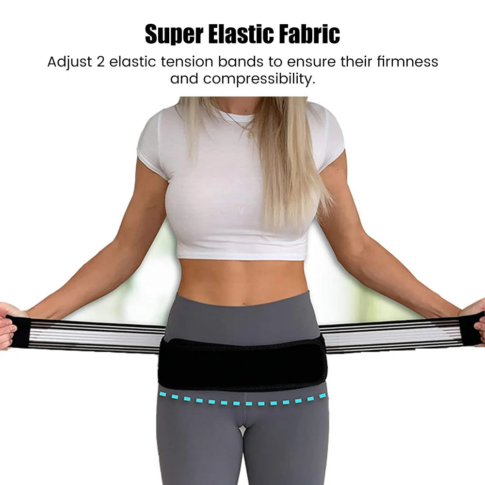 Sciatica & Lower Back Support – Adjustable SI Joint Hip Belt for Men & Women