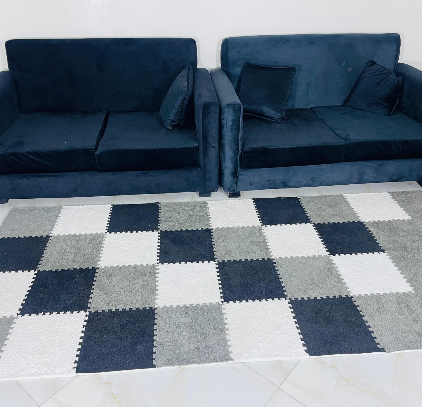 10pcs Soft & Comfortable Carpet Tiles-Perfect for Kenyan Homes