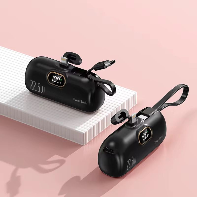Mini Portable 5000mAh 22.5W Fast Charging Power Bank