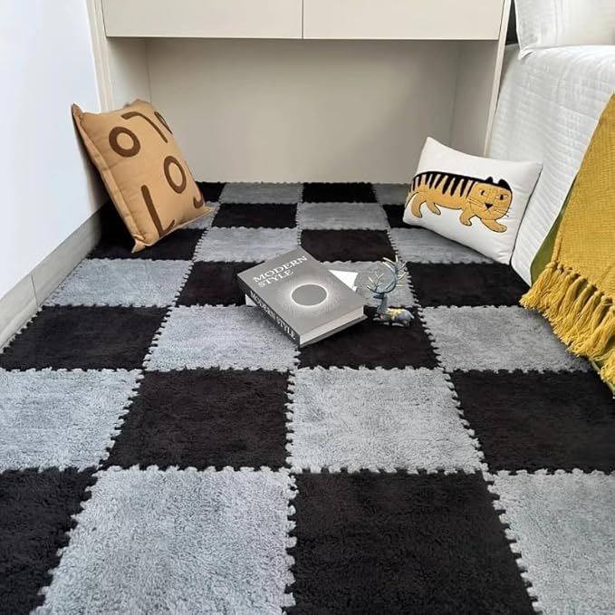 10pcs Soft & Comfortable Carpet Tiles-Perfect for Kenyan Homes